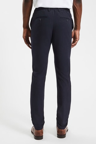 Pantalon slim - Bleu marine
