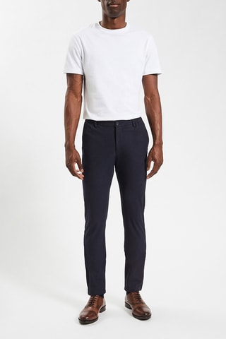 Pantalon slim - Bleu marine