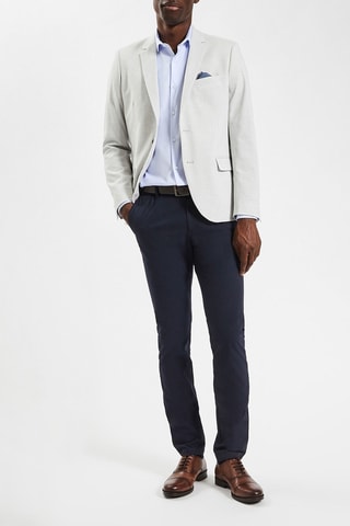 Pantalon slim - Bleu marine