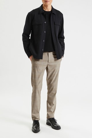 Pantalon slim - Beige