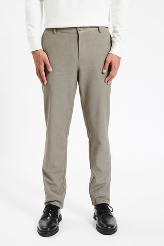 Pantalon slim - Beige