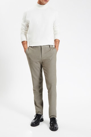 Pantalon slim - Beige