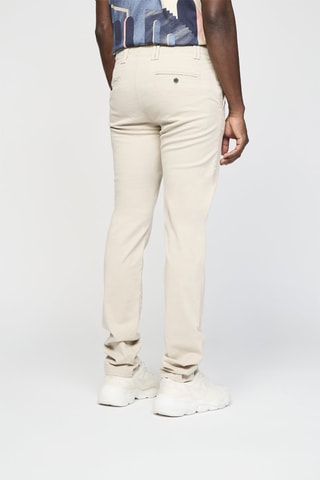 Pantalon slim - Ecru - Longueur 34