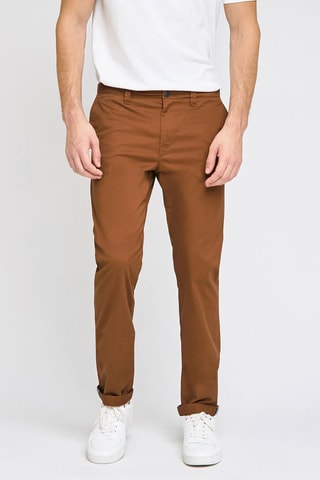 Chino slim - Marron clair - Longueur 30