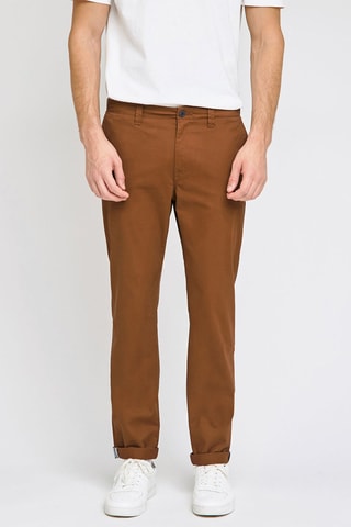 Chino slim - Marron clair - Longueur 30