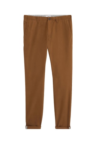 Chino slim - Marron clair - Longueur 30