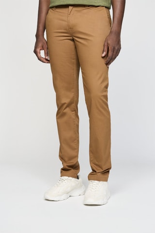 Chino slim - Camel - Longueur 32