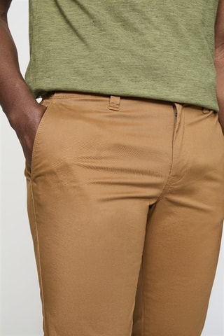 Chino slim - Camel - Longueur 32
