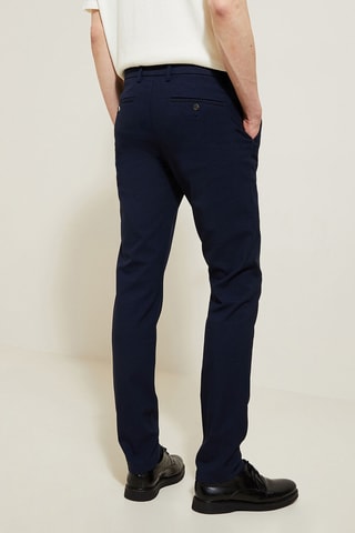 Pantalon slim - Bleu marine