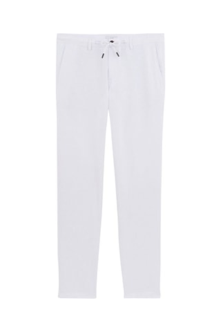 Pantalon slim - Blanc