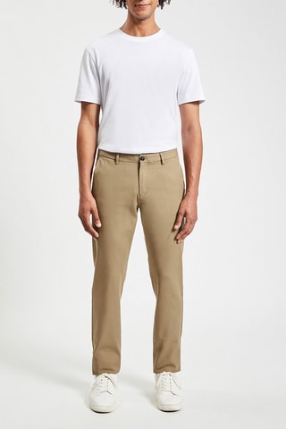 Pantalon chino slim - Beige