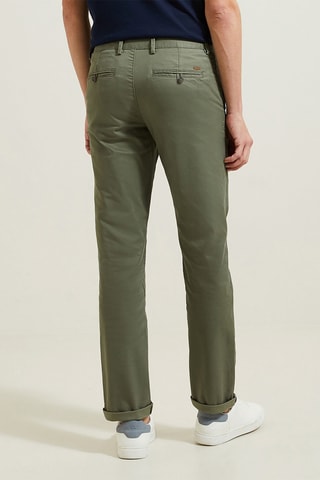 Pantalon chino regular - Kaki