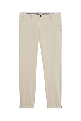 Pantalon chino slim - Gris clair