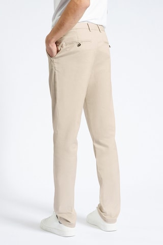 Pantalon chino regular - Ecru
