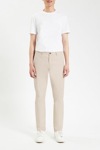 Pantalon chino regular - Ecru