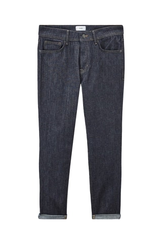 Jean droit - Bleu marine - Longueur 32