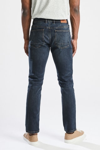 Jean straight - Bleu - Longueur 32