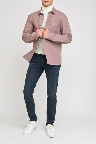 Jean straight - Bleu - Longueur 34