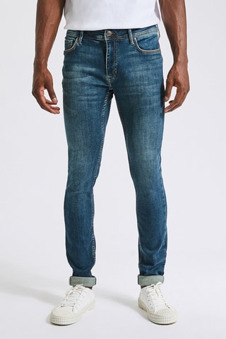 Jean skinny - Bleu - Longueur 30