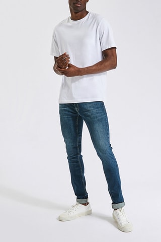 Jean skinny - Bleu - Longueur 32
