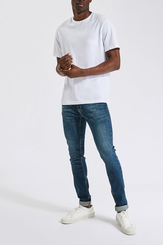 Jean skinny - Bleu - Longueur 34