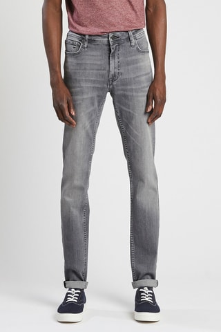 Jean skinny - Gris  - Longueur 34