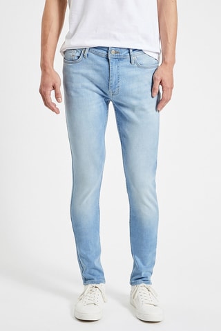 Jean skinny - Bleu - Longueur 32