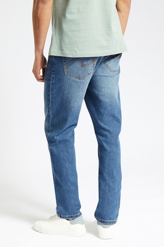 Jean regular - Bleu - Longueur 34