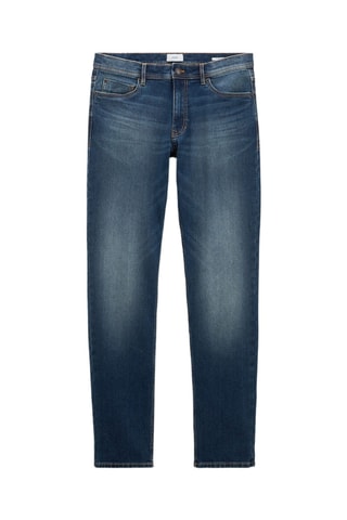 Jean straight - Bleu - Longueur 34