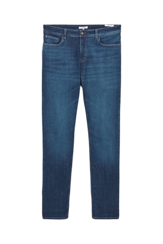 Jean straight - Bleu - Longueur 34