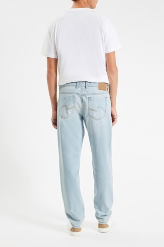 Jean relaxed - Bleu - Longueur 34