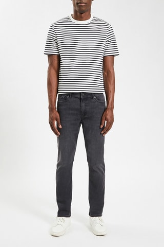 Jean slim - Gris  - Longueur 32