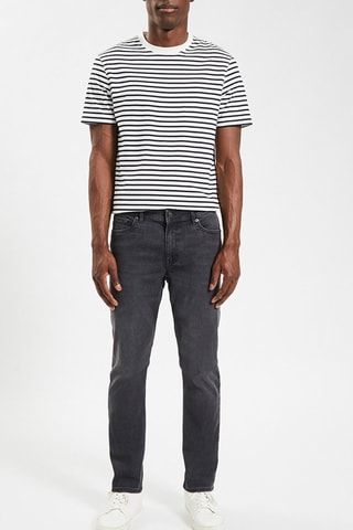 Jean slim - Gris  - Longueur 34