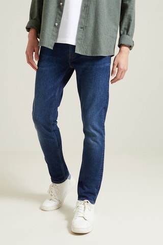 Jean slim - Bleu - Longueur 34