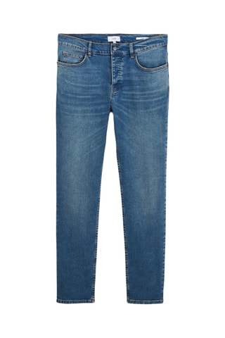 Jean straight - Bleu - Longueur 34