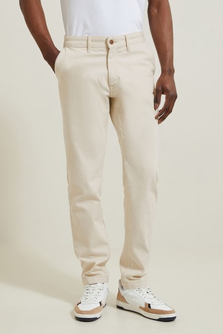 Jean chino relaxed - Blanc