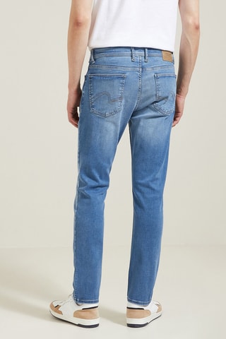 Jean slim - Bleu - Longueur 36