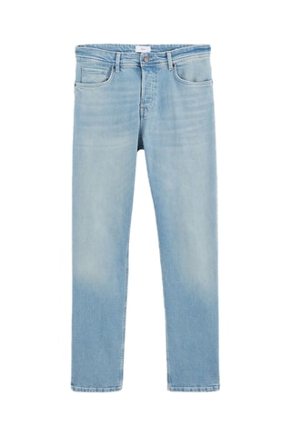 Jean straight - Bleu - Longueur 34