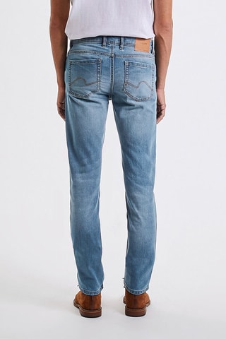 Jean droit - Bleu - Longueur 34