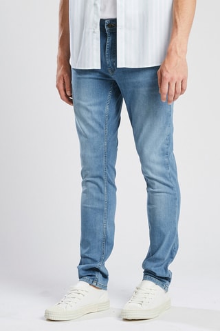 Jean slim - Bleu  - Longueur 32