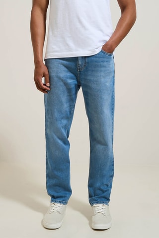 Jean relaxed - Bleu - Longueur 30