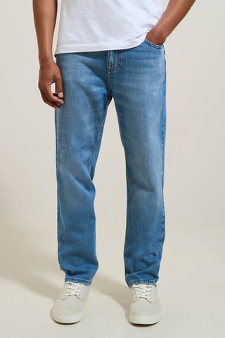 Jean relaxed - Bleu - Longueur 34