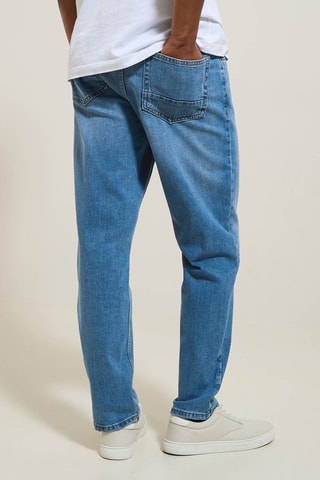 Jean relaxed - Bleu - Longueur 34