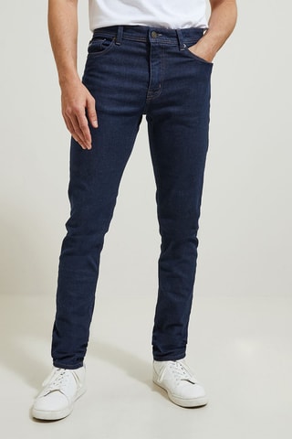 Jean slim - Bleu - Longueur 34