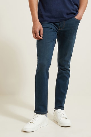 Jean slim - Bleu - Longueur 34