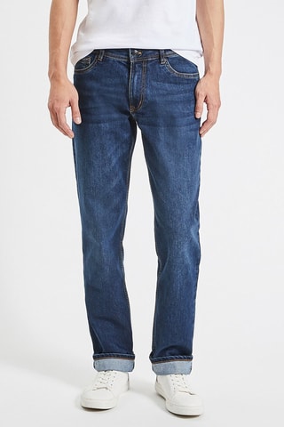 Jean regular - Bleu - Longueur 34