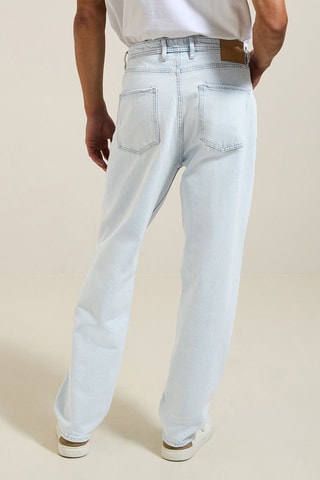 Jean loose - Ciel - Longueur 34