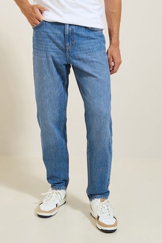 Jean droit - Bleu - Longueur 34