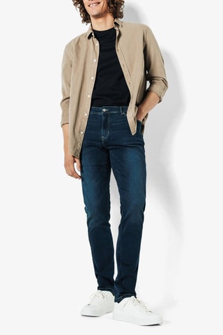 Jean slim - Bleu marine - Longueur 30