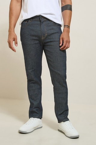 Jean straight - Bleu marine - Longueur 30